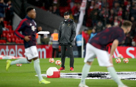 Liverpool v Bayern Munich - UEFA Champions League - Round of 16 - First Leg - Anfield