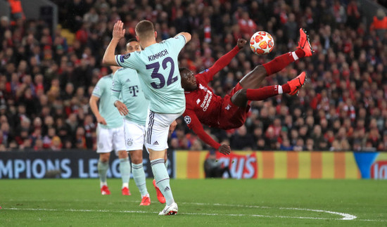 Liverpool v Bayern Munich - UEFA Champions League - Round of 16 - First Leg - Anfield