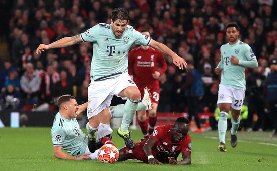 Liverpool v Bayern Munich - UEFA Champions League - Round of 16 - First Leg - Anfield