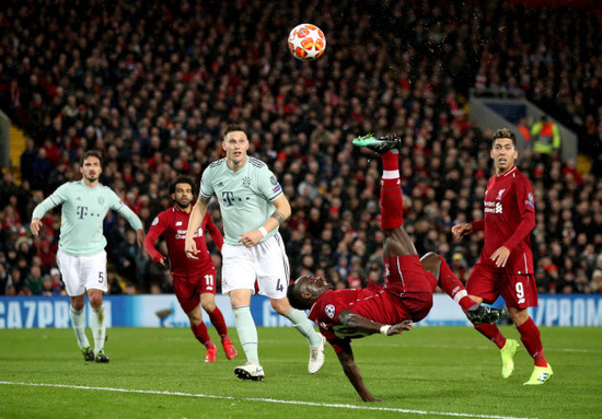 Liverpool v Bayern Munich - UEFA Champions League - Round of 16 - First Leg - Anfield