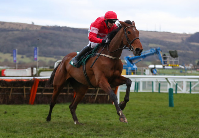 Paul Townend on Laurina on their way to winning