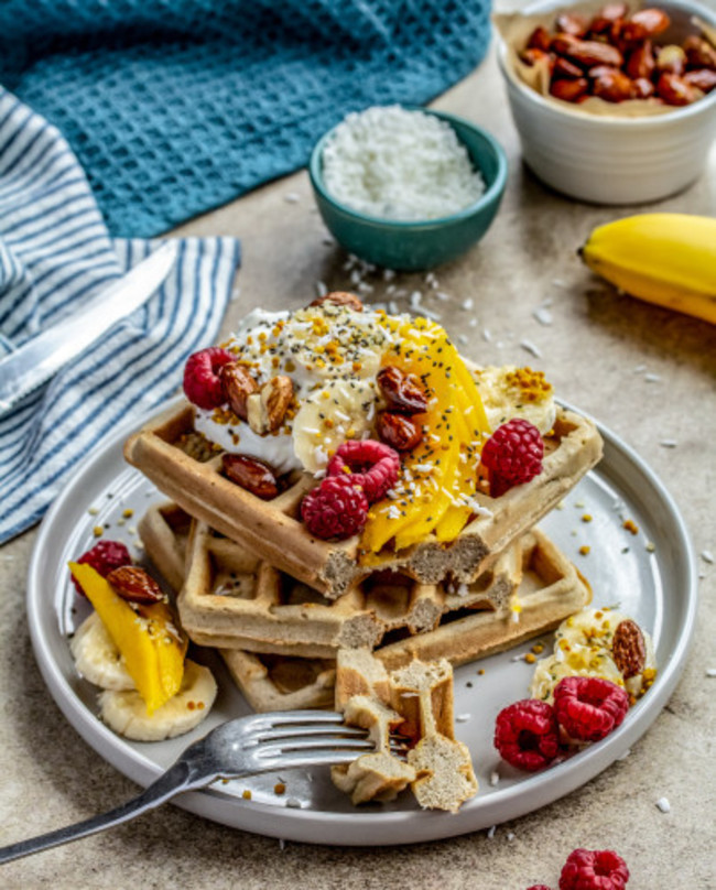 Oat Blender Waffles 1