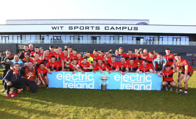 UCC celebrate winning