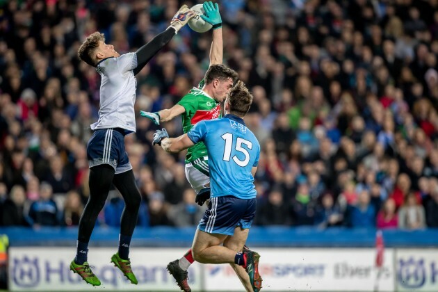 Evan Comerford and Con O'Callaghan with Ciaran Treacy