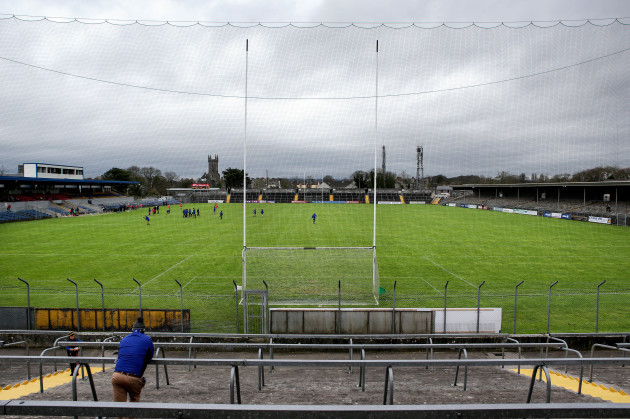 A general view of Cusack Park