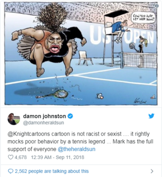 Serena tweet
