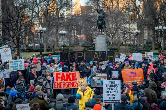 NY: Activists Denounce Fake National Emergency