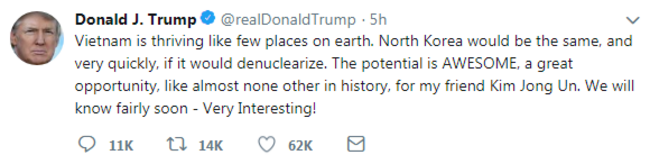 Trump Korea