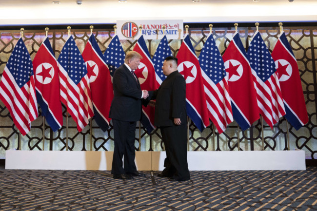 Trump and Kim Summit Meeting in Vietnam