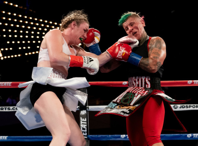 BOXING 2018 - Heather Hardy Defeats Shelly Vincent by Unanimous Decision for the WBO Female Featherweight Championship