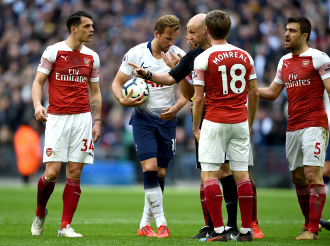 Tottenham Hotspur v Arsenal - Premier League - Wembley Stadium