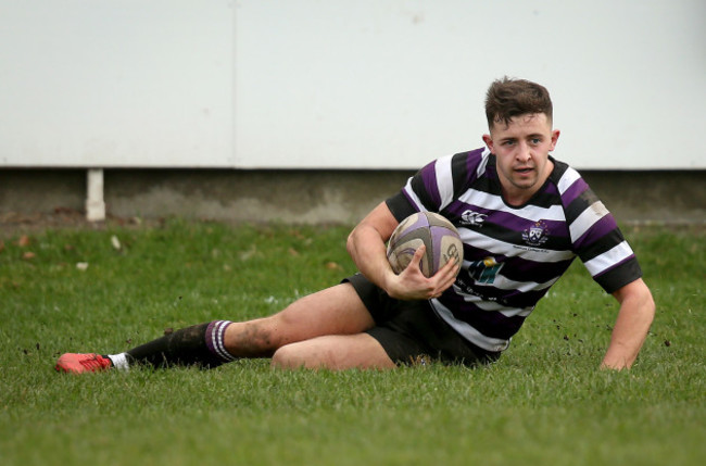 Jake Swaine scores a try
