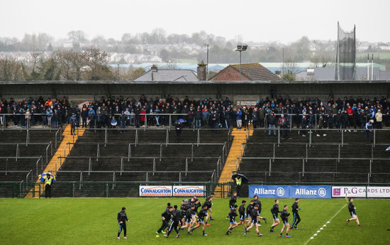 Dublin warm up ahead of the game