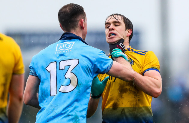 Cormac Costello clashes with David Murray
