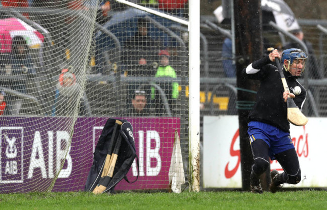 Donal Tuohy saves a penalty