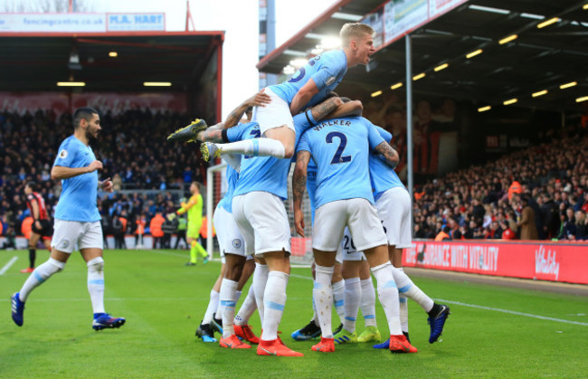 AFC Bournemouth v Manchester City - Premier League - Vitality Stadium