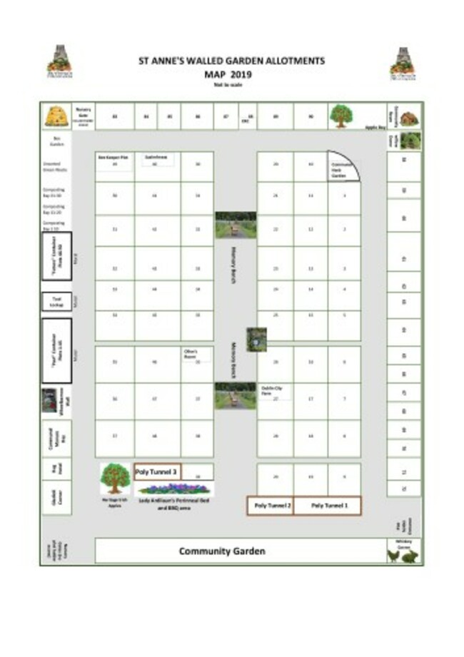St Annes Walled Garden Allotments Map 2019-page-001