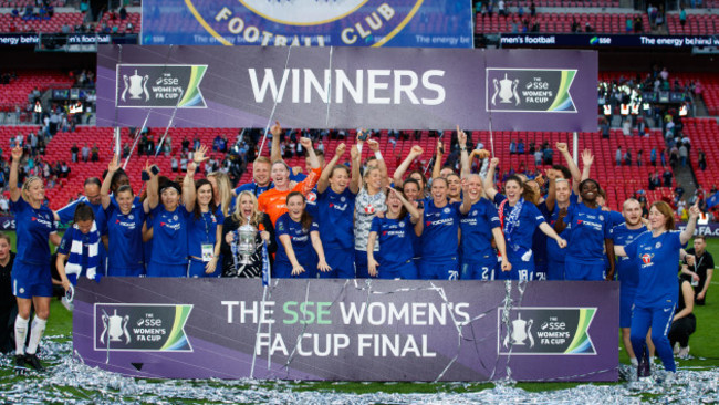 Arsenal Women v Chelsea Ladies - SSE Women's FA Cup Final - Wembley Stadium