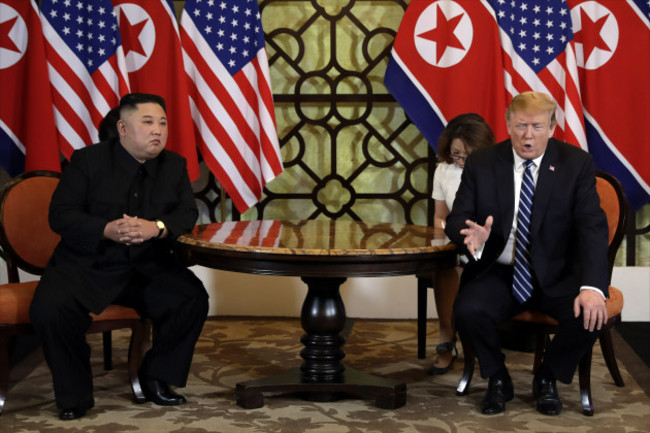 Donald Trump, Kim Jong Un