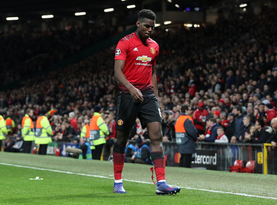 Manchester United v Paris Saint-Germain - UEFA Champions League - Round of 16 - First Leg - Old Trafford