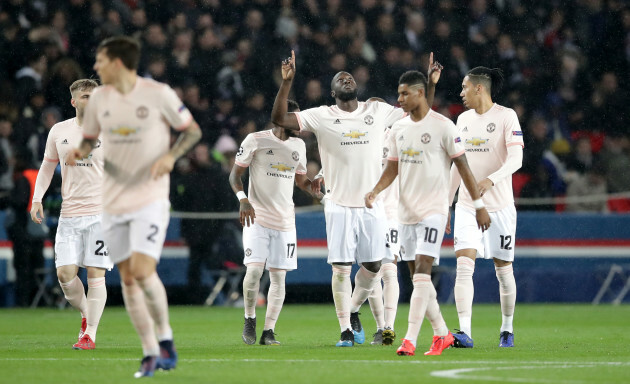 Paris Saint-Germain v Manchester United - UEFA Champions League - Round of 16 - Second Leg - Parc des Princes