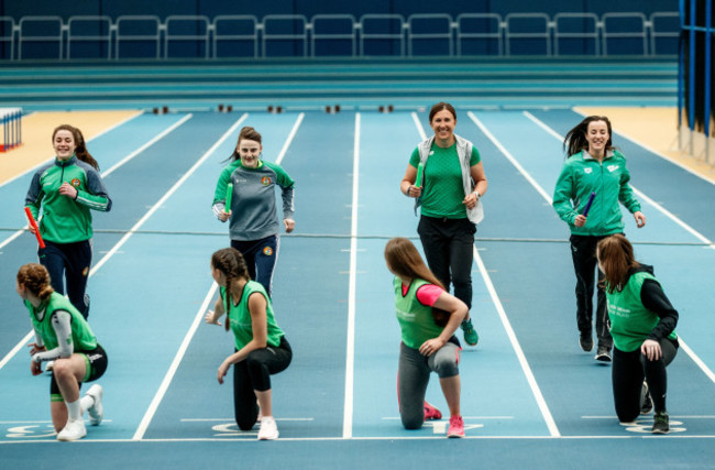 Grainne Walsh, Michaela Walsh, Annalise Murphy and Clare Ryan