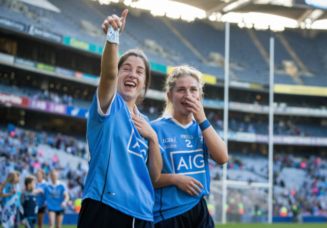 Molly Lamb celebrates