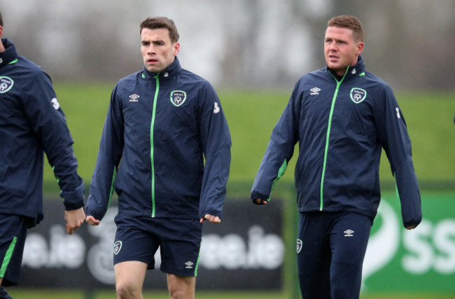 James McCarthy and Seamus Coleman