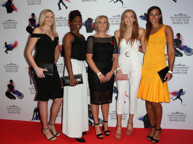 Sunday Times Sportswomen of the Year Awards 2018 - The News Building