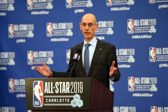 NBA: Commissioner-Press Conference