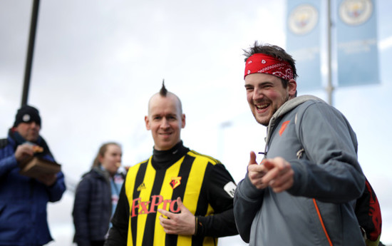 Manchester City v Watford - Premier League - Etihad Stadium