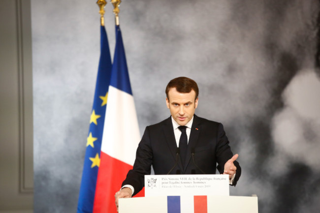 Simone Veil Prize At The Elysee Palace - Paris