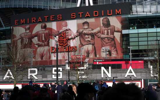 Arsenal v Manchester United - Premier League - Emirates Stadium