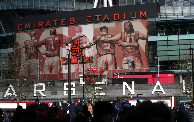 Arsenal v Manchester United - Premier League - Emirates Stadium