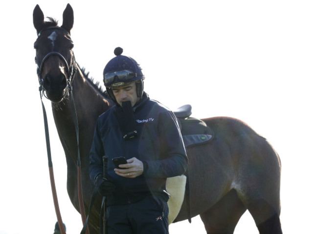 Ruby Walsh and Benie Des Dieux