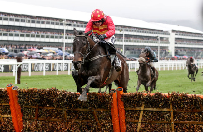 Ruby Walsh on Klassical Dream wins the Sky Bet Supreme Novices' Hurdle