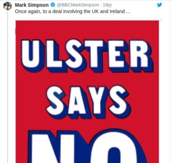 Ulster says no