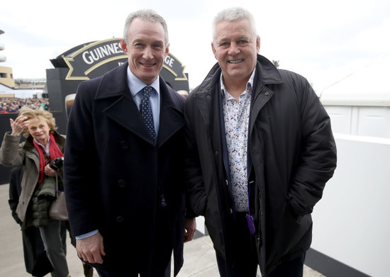 Rob Howley and Warren Gatland