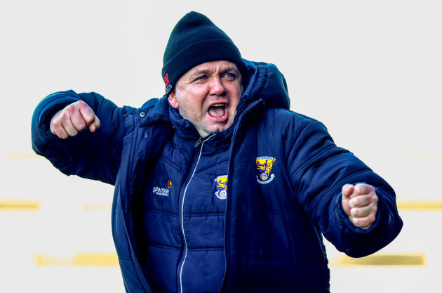 Davy Fitzgerald celebrates his side scoring a goal