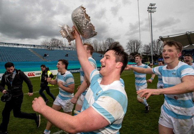 Thomas Clarkson celebrates