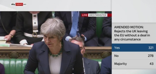 As It Happened Mps Rule Out No Deal Brexit In Any Circumstances After Muddled House Of Commons Vote 2554