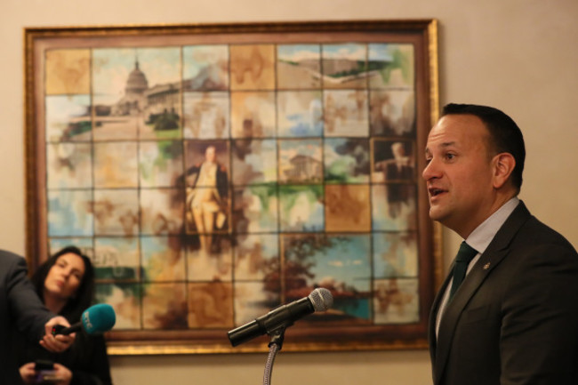 Leo Varadkar visit to US - Day 1