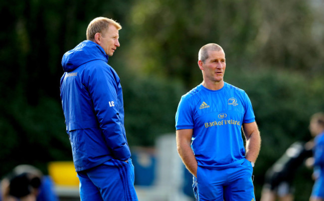 Leo Cullen and Stuart Lancaster