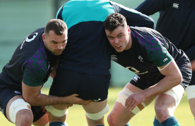 Tadhg Beirne and James Ryan
