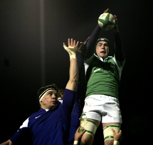 Ireland's Andrew Browne with Seve Dorian of France