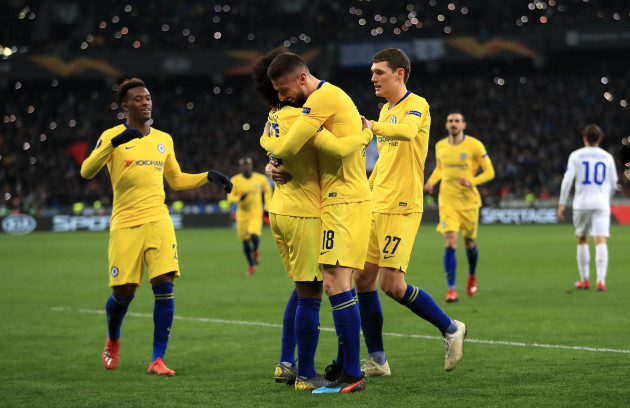 Dynamo Kiev v Chelsea - UEFA Europa League - Round of 16 - Second Leg - NSC Olimpiyskiy