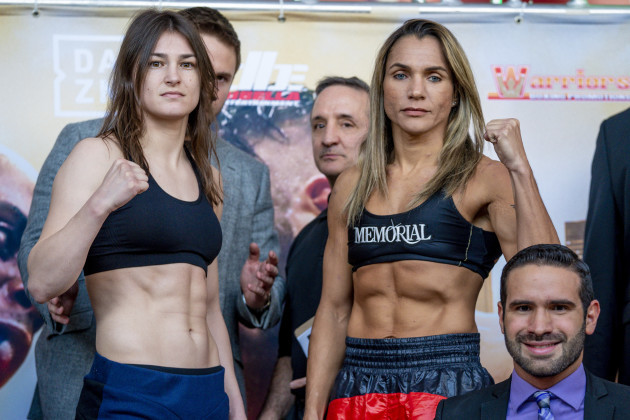 Katie Taylor and Rose Volante