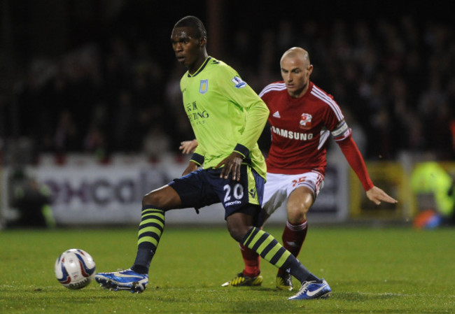 Soccer - Capital One Cup - Fourth Round - Swindon Town v Aston Villa - County Ground