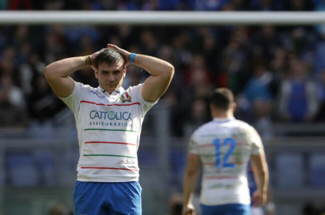 Italy France Six Nations Rugby