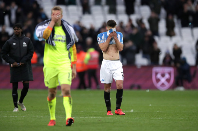 West Ham United v Huddersfield Town - Premier League - London Stadium